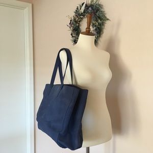 Liebeskind navy tote bag